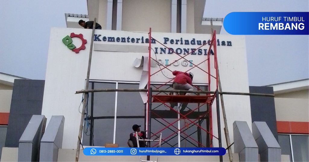 jasa pembuatan huruf timbul rembang